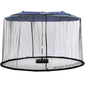 15Ft Patio Mosquito Netting Screen
