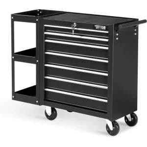 7-Drawer Rolling Tool Chest with Wheels