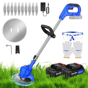21V Grass Trimmer Electric Cordless Strimmer